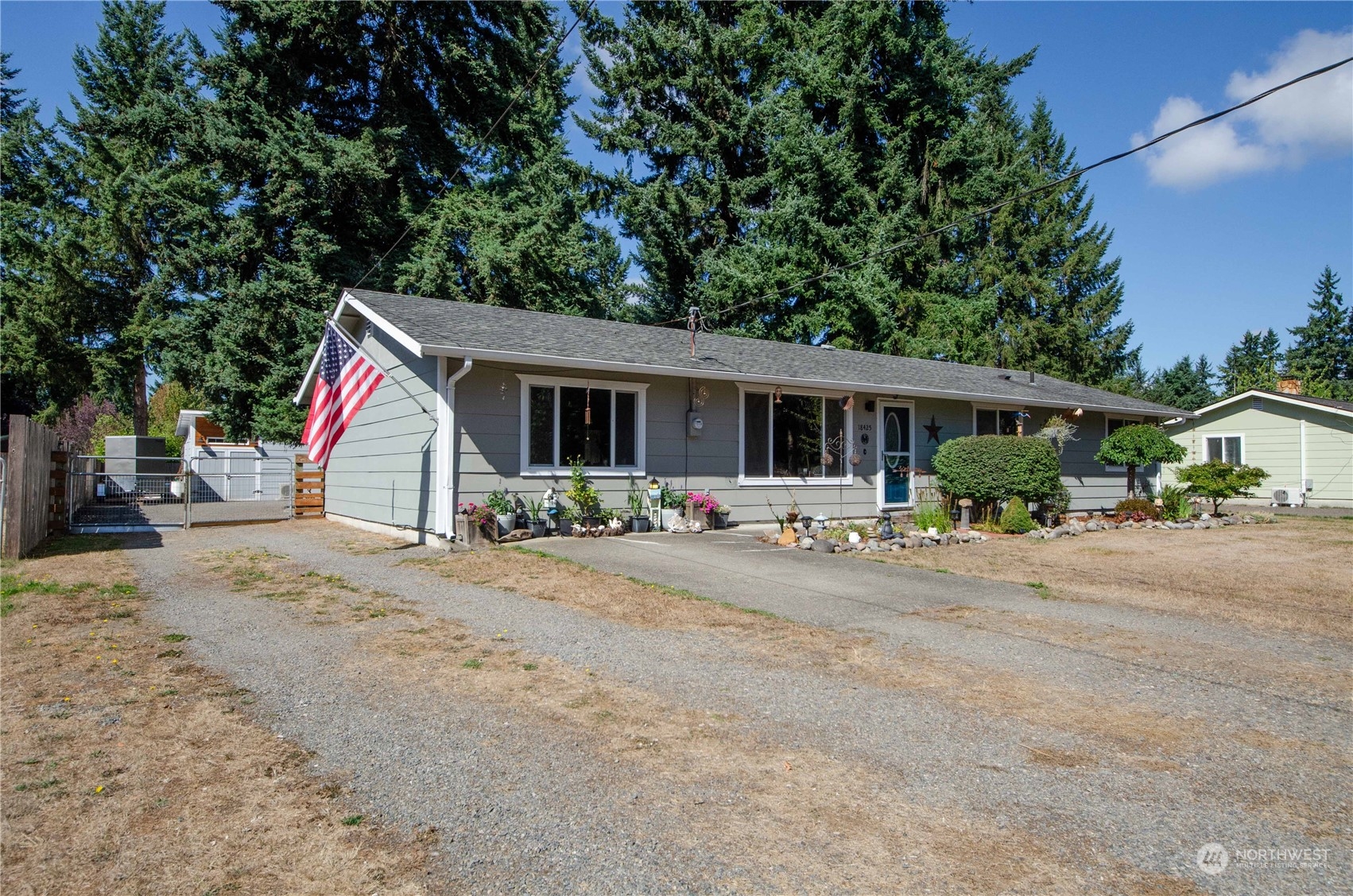 18425 Apricot Street Southwest Rochester, WA 98579 - Photo 1 of 39 a front view of house with yard and green space