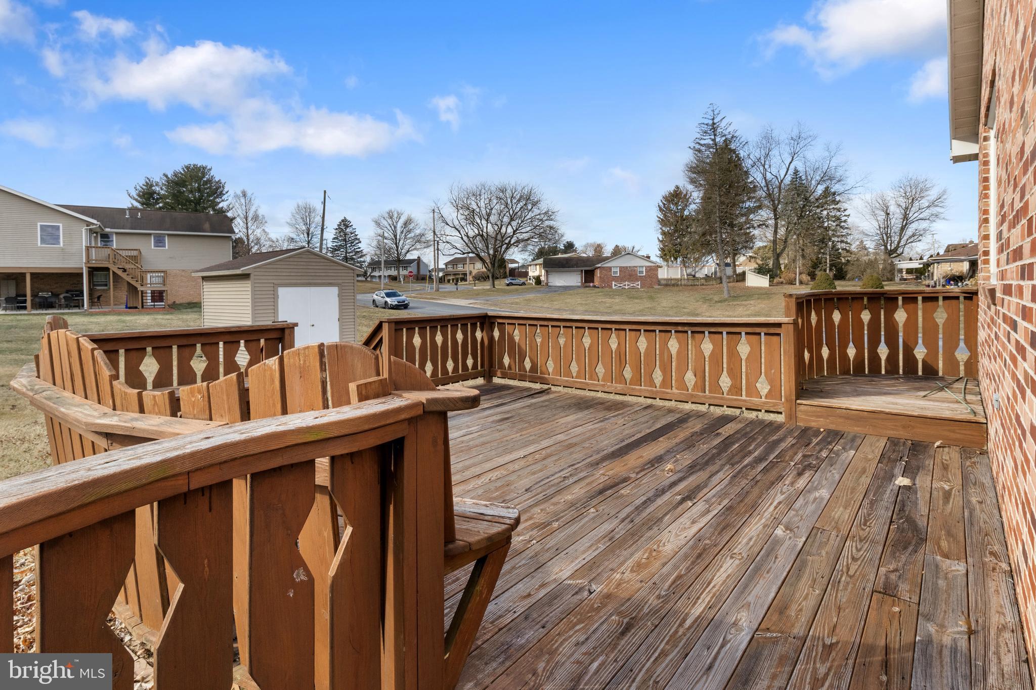 2266 Sycamore Road York, PA 17408 - Photo 35 of 43 a view of a roof deck with wooden fence