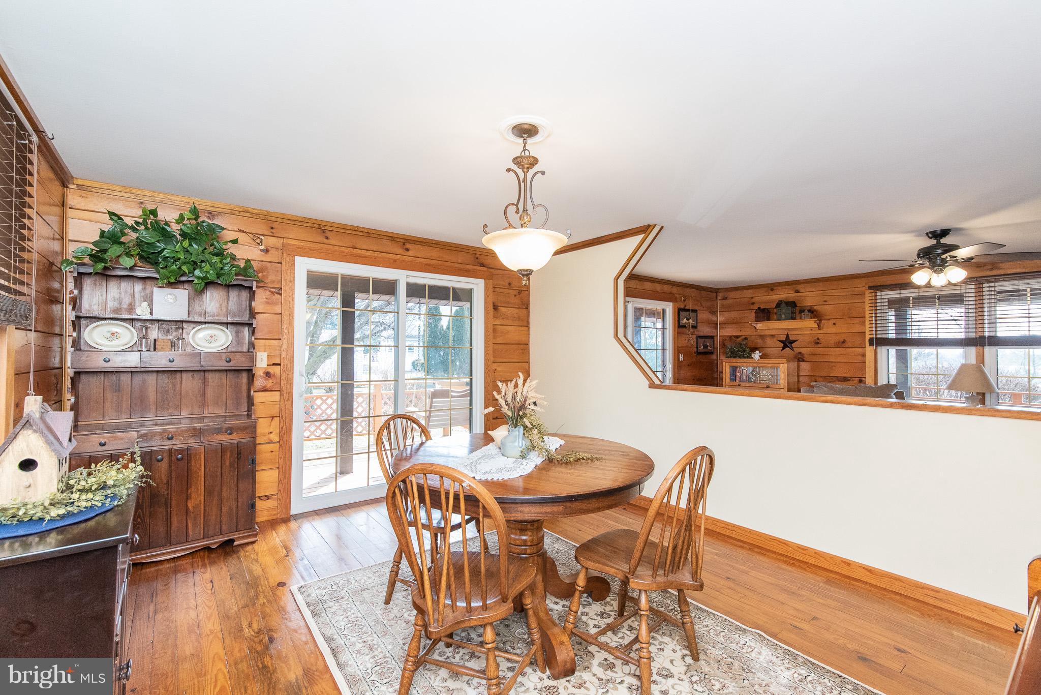 5375 Rocks Road Pylesville, MD 21132 - Photo 8 of 50 Dining Room with Deck Access