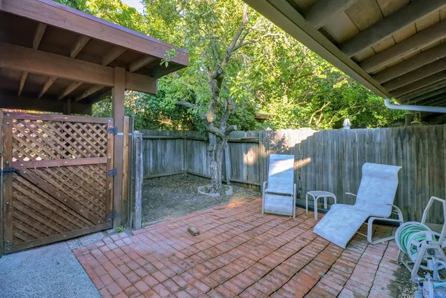 a view of outdoor space and patio