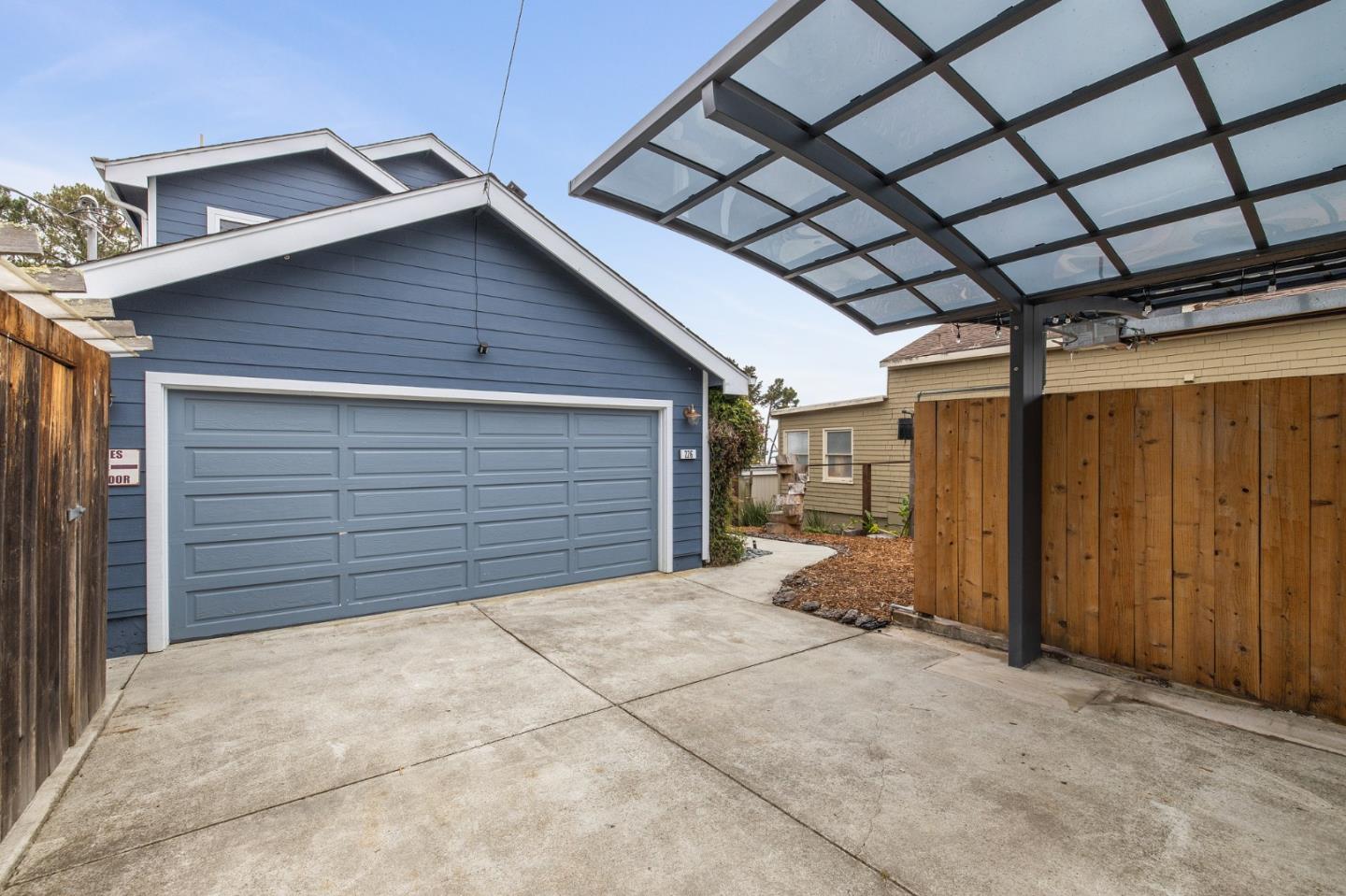 226 Palma Street El Granada, CA 94018 - Photo 38 of 41 a view of backyard with cabin