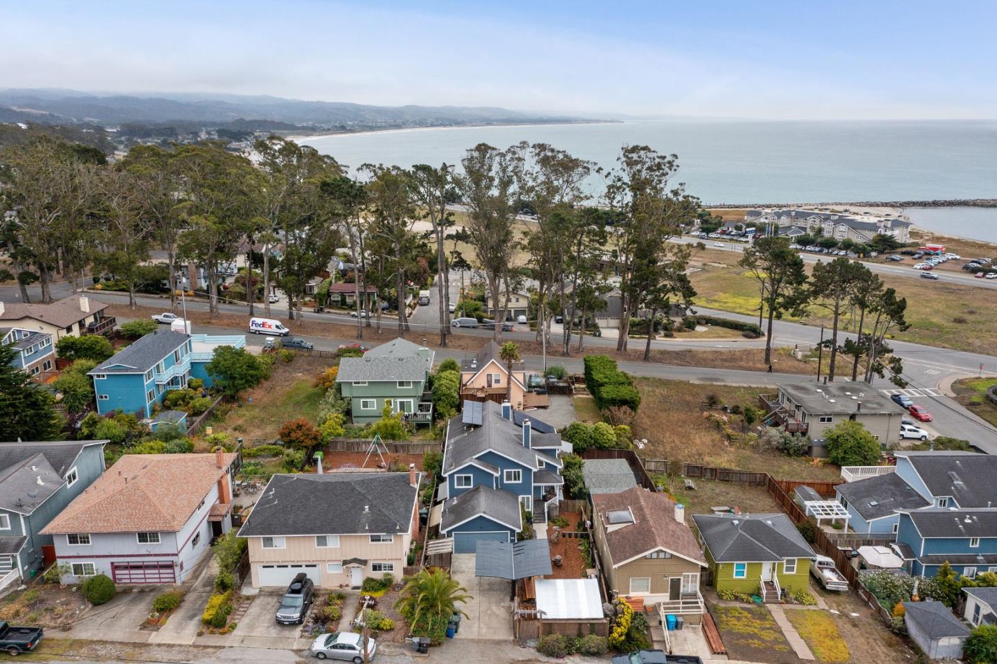 226 Palma Street El Granada, CA 94018 - Photo 39 of 41 an aerial view of residential houses with outdoor space