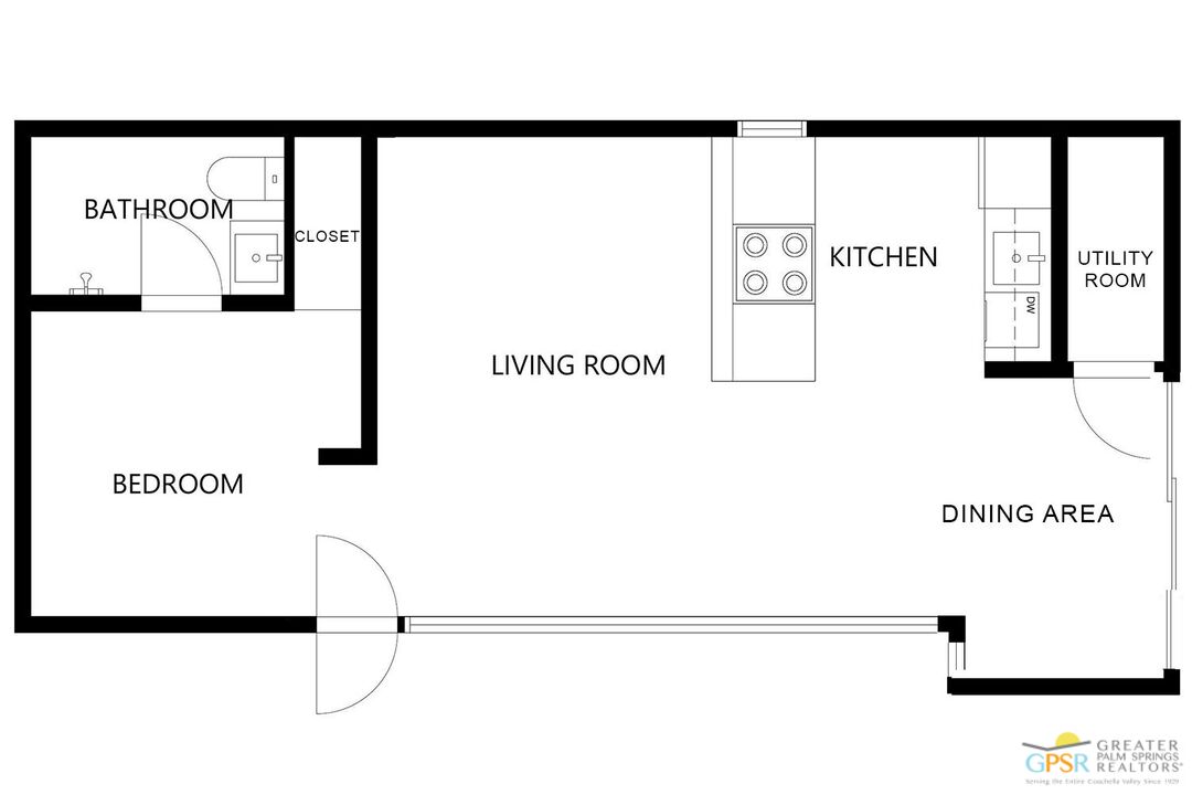 360 Cabrillo Road, Unit 102 Palm Springs, CA 92262 - Photo 2 of 2 a picture of a park