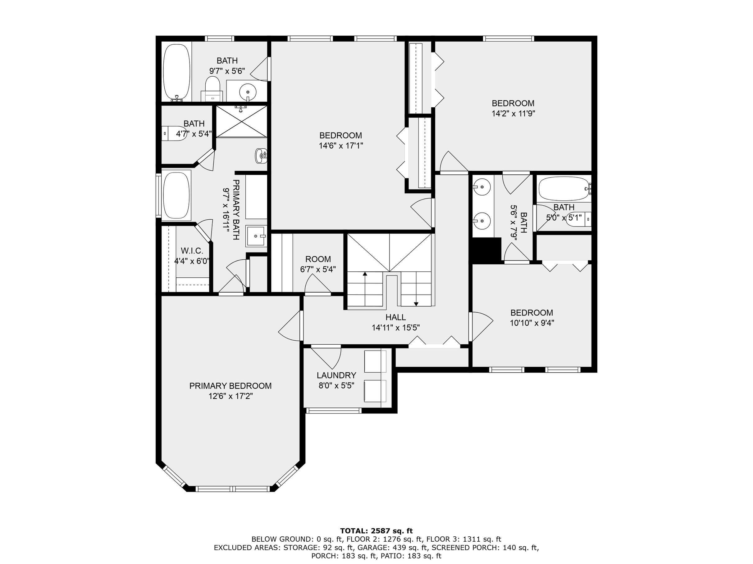 510 Oak Ridge Court West Daphne, AL 36526 - Photo 48 of 50 Floor Plan