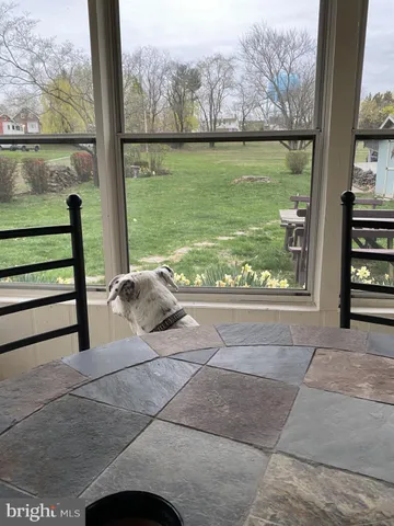 a view of a two chair in the balcony