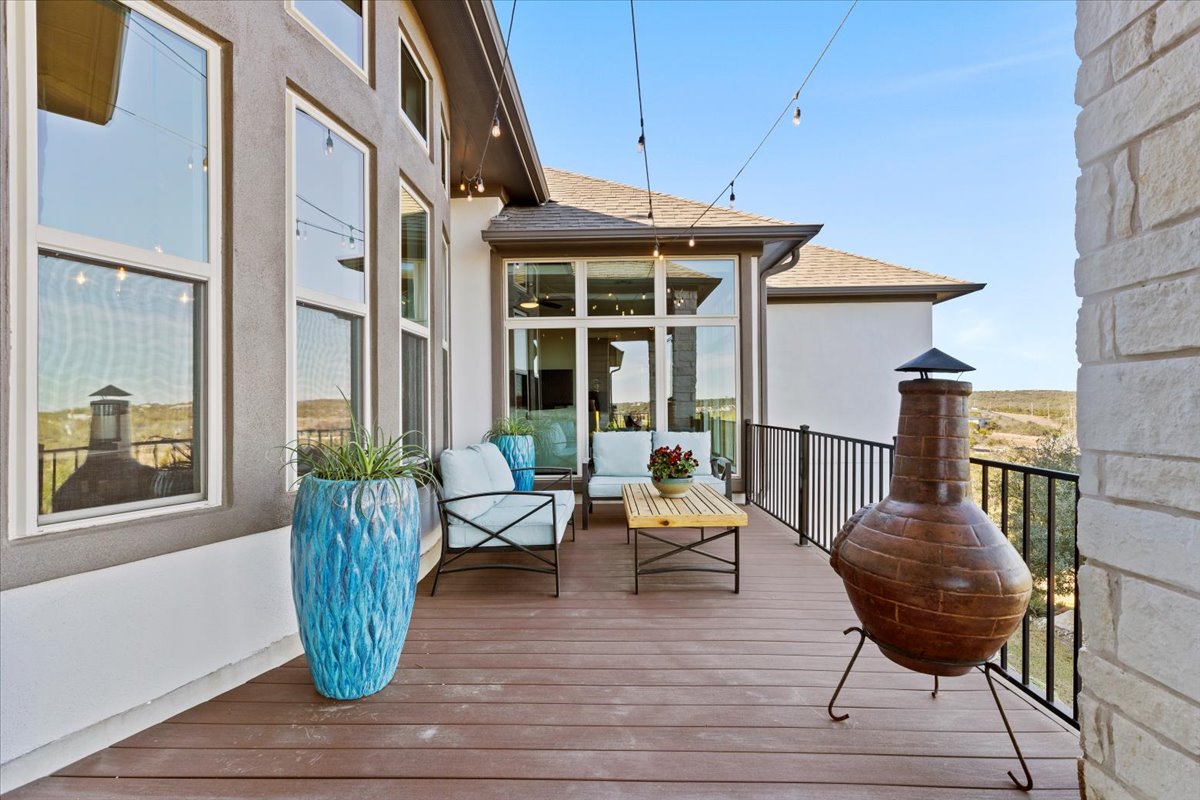 17825 Windecker Cove Dripping Springs, TX 78620 - Photo 13 of 39 a view of a house with backyard and sitting area