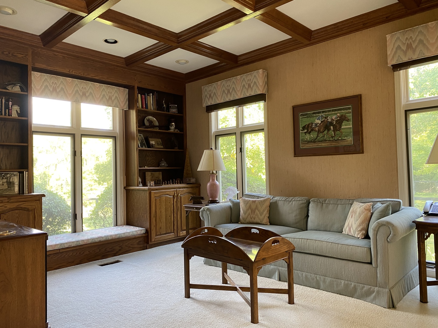 5801 Port Clinton Road Long Grove, IL 60047 - Photo 14 of 38 a living room with furniture and a large window