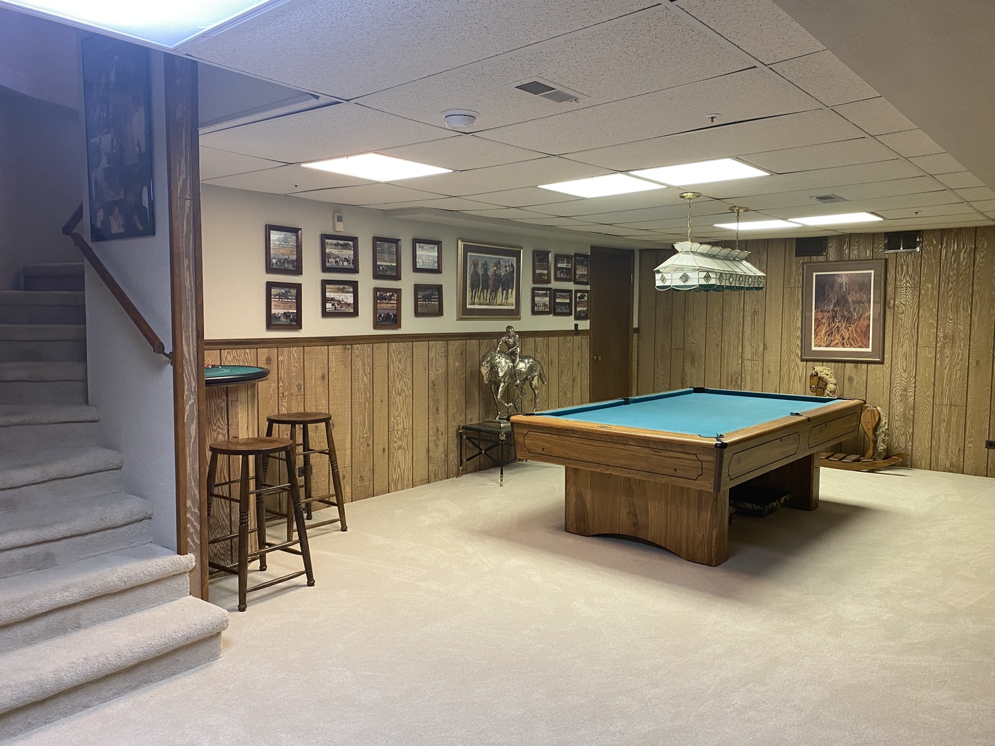 5801 Port Clinton Road Long Grove, IL 60047 - Photo 24 of 38 a room with pool table and windows