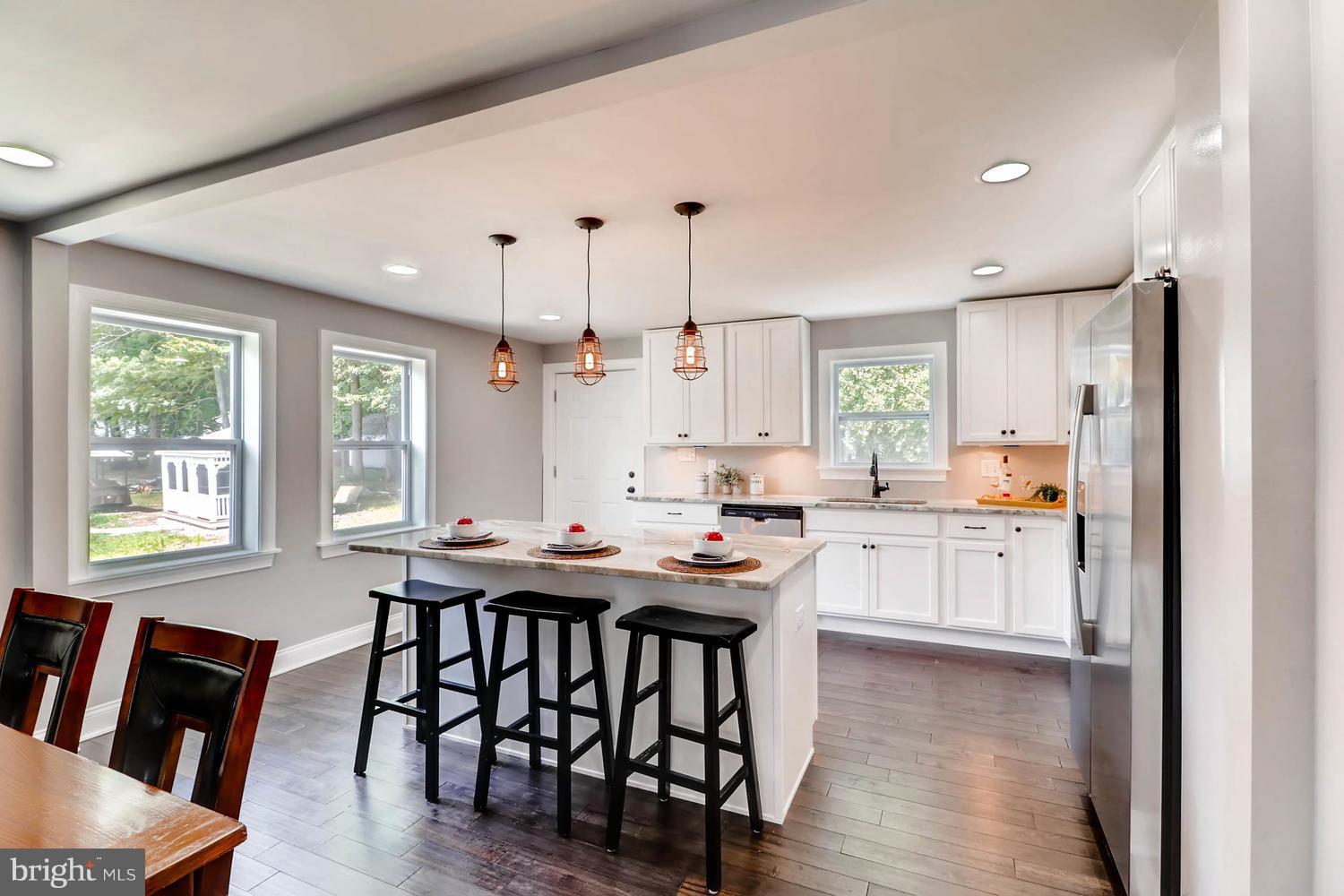 4824 Valley Forge Road Randallstown, MD 21133 - Photo 4 of 28 Kitchen w/ island