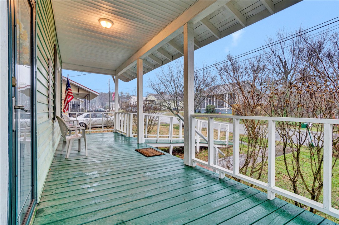 2505 East Brown Street Seneca, SC 29678 - Photo 7 of 43 This inviting porch offers a welcoming entry, perfect for relaxation and enjoying the surroundings.