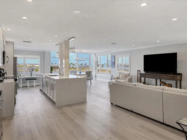 a kitchen with appliances and cabinets