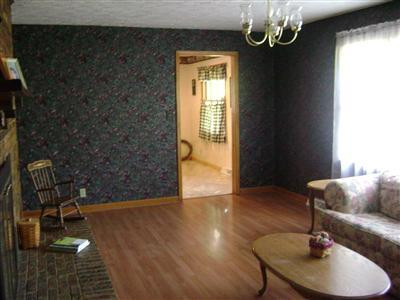 1570 Bear Pen Road Campton, KY 41301 - Photo 8 of 18 Family room with brick fireplace(gas) to