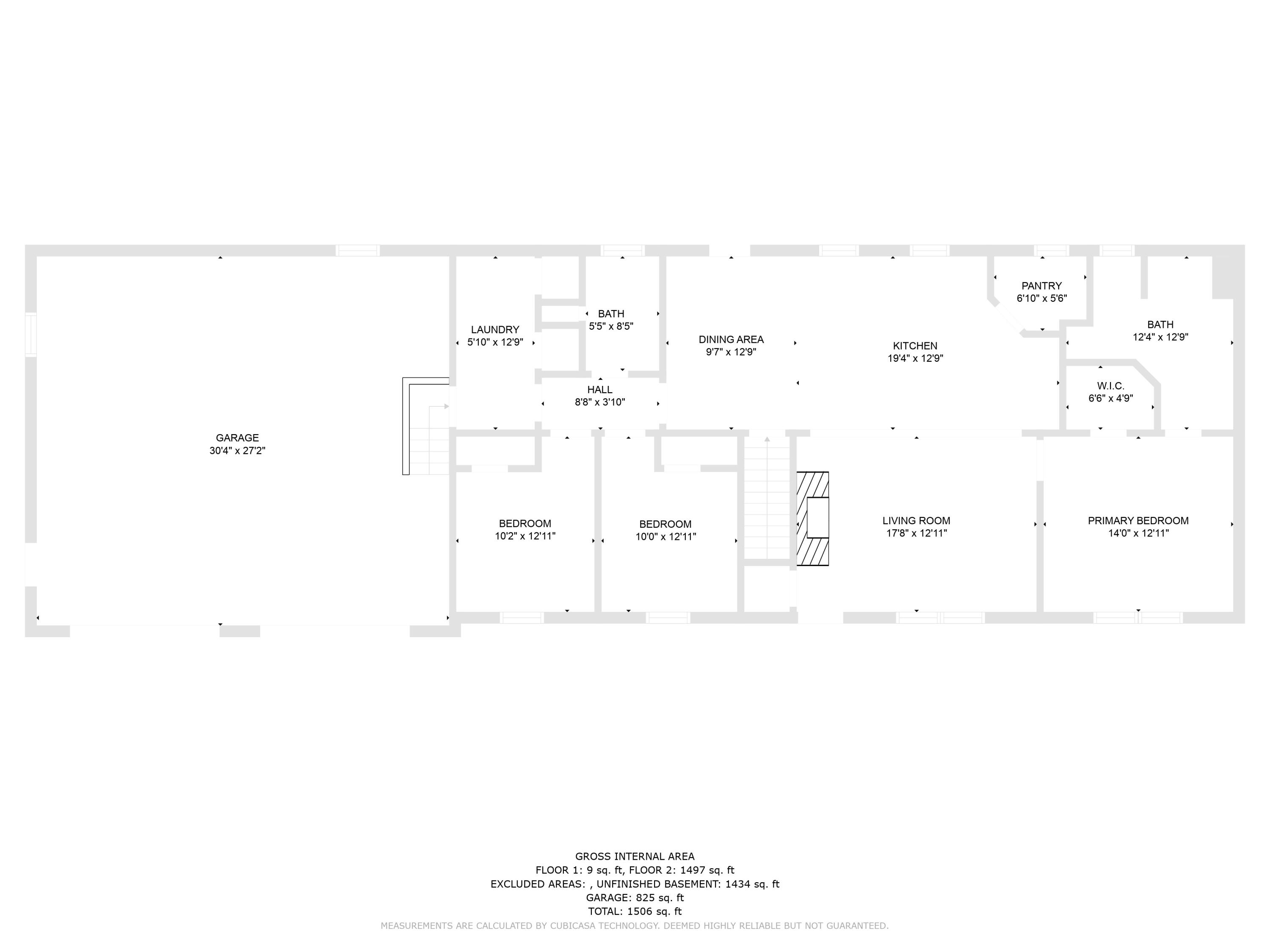 1240 Ridge Road Bowdoinham, ME 04008 - Photo 50 of 52 1-Floorplan #1