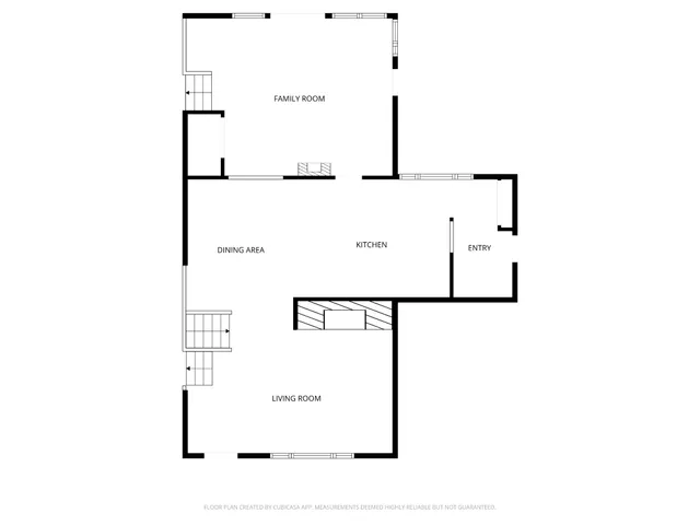 a picture of a bench in room