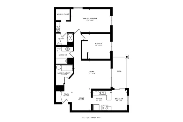 $170,000 | 3412 Donovan Drive, Unit 1, Crete, IL 60417