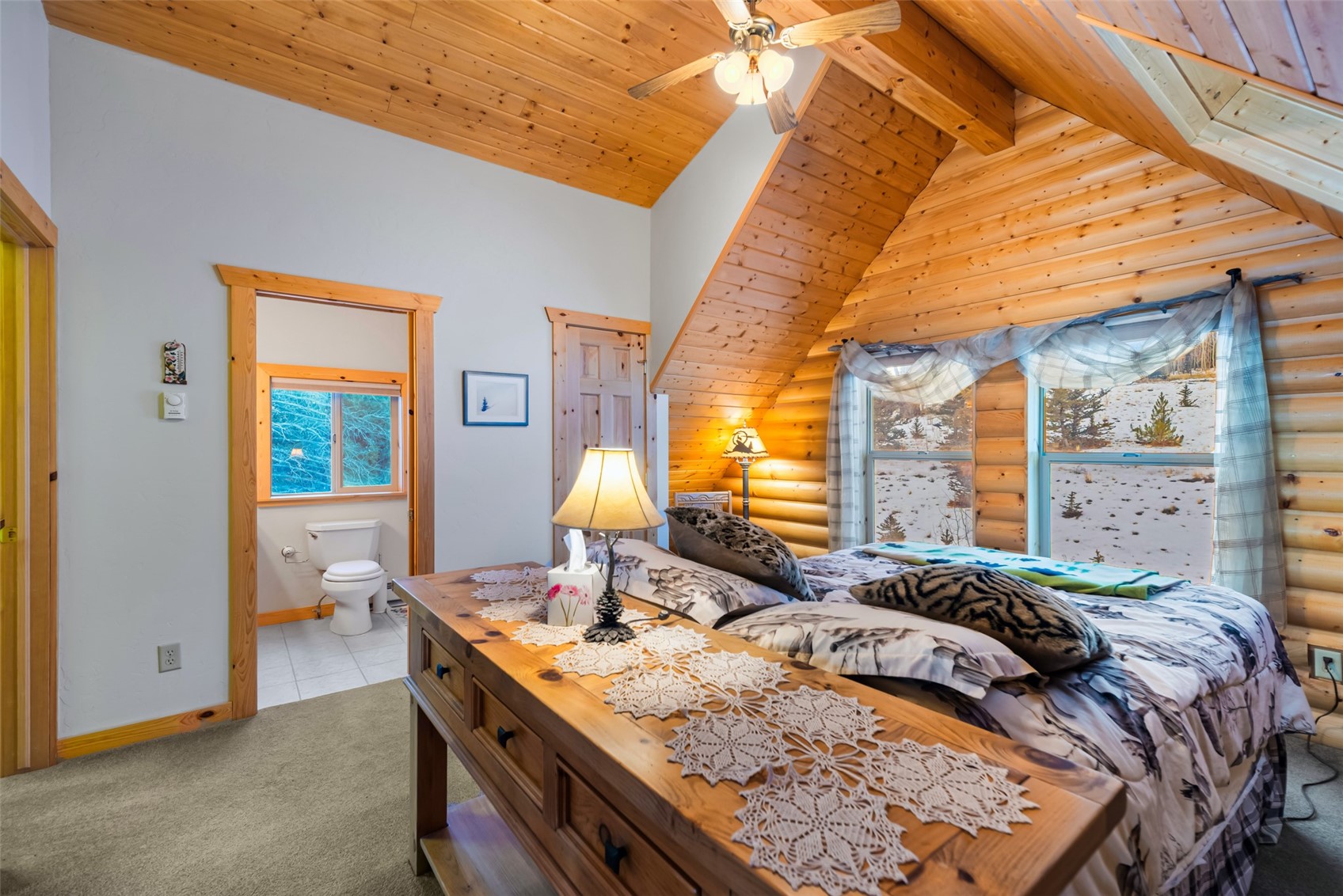 1081 Travois Road Como, CO 80456 - Photo 25 of 44 a bedroom with a bed and a window