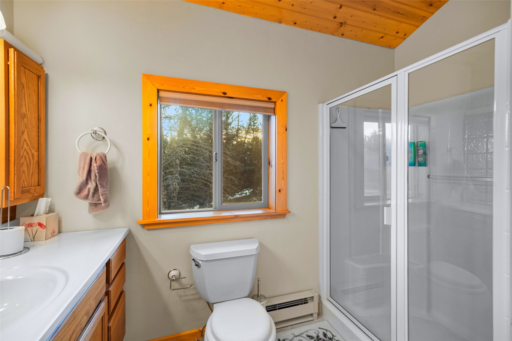 1081 Travois Road Como, CO 80456 - Photo 29 of 44 a bathroom with a toilet sink and shower