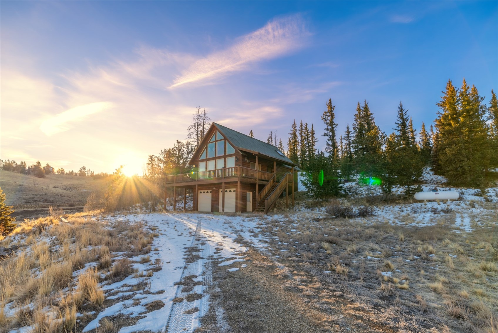 1081 Travois Road Como, CO 80456 - Photo 38 of 44 a view of a house with a yard