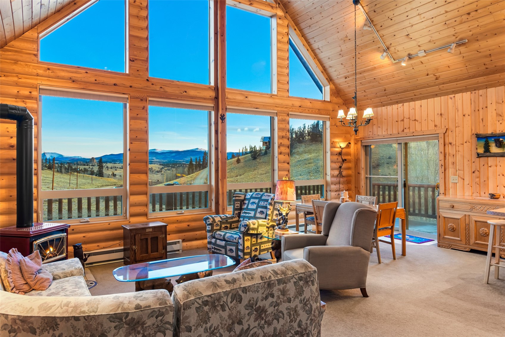 1081 Travois Road Como, CO 80456 - Photo 6 of 44 a balcony with furniture and city view