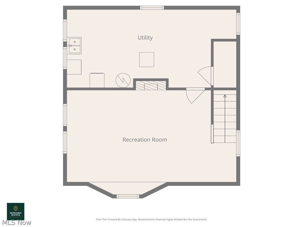 3806 Westwood Road University Heights, OH 44118 - Photo 41 of 41 Basement floor plan