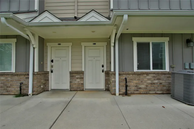 an entrance to house with entrance