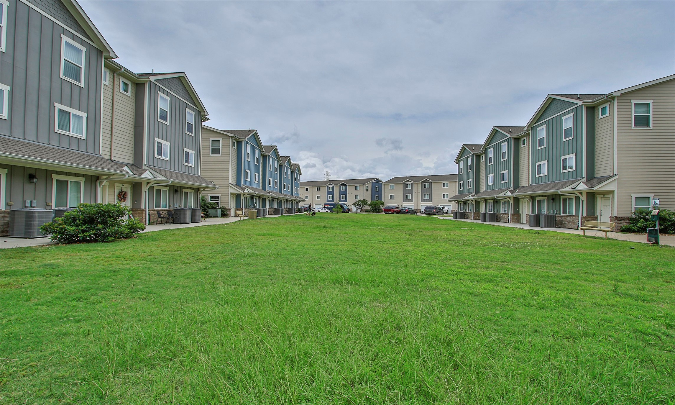 21155 Gosling Road, Unit 22A Spring, TX 77388 - Photo 24 of 28 a brick building with a yard in front of it