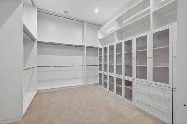 a view of a city with lawn chairs