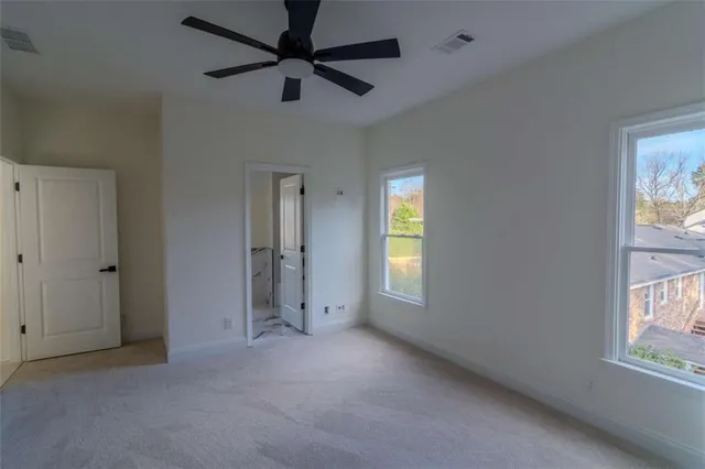 a view of empty room with window