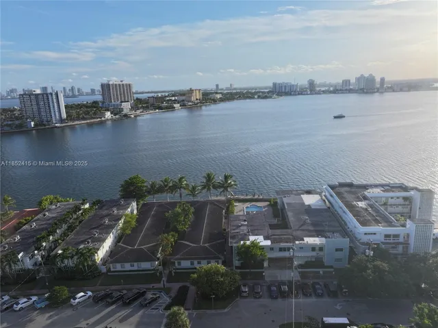 a view of a lake and outdoor space