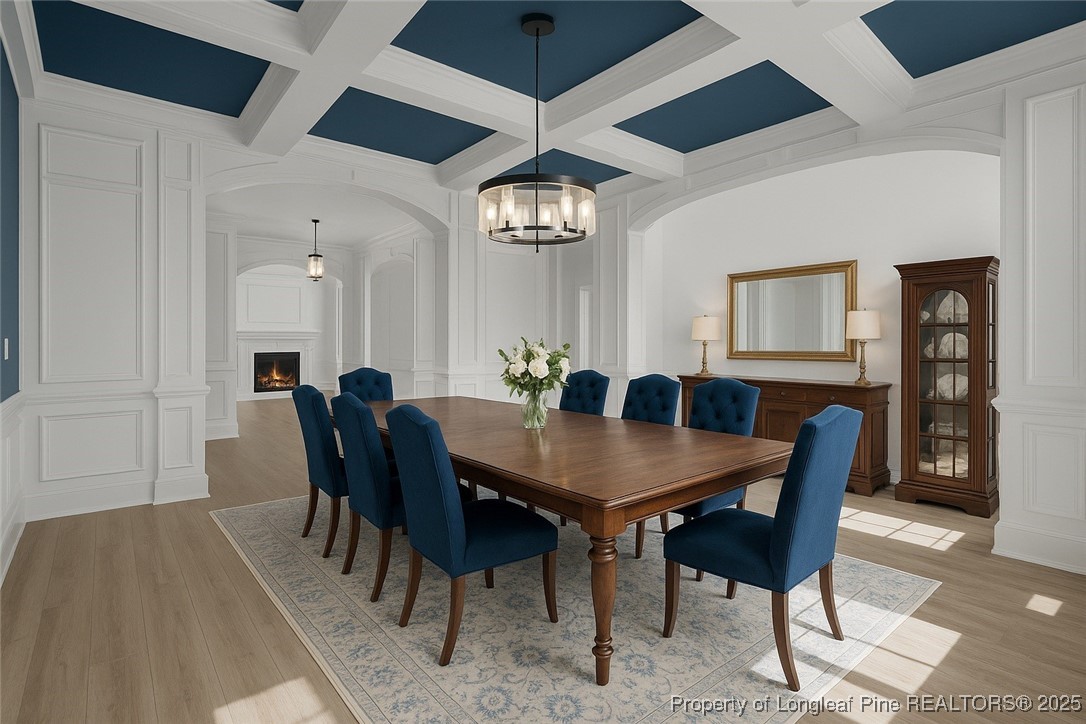 2145 Harrington Road Fayetteville, NC 28306 - Photo 8 of 50 a view of a dining room with furniture