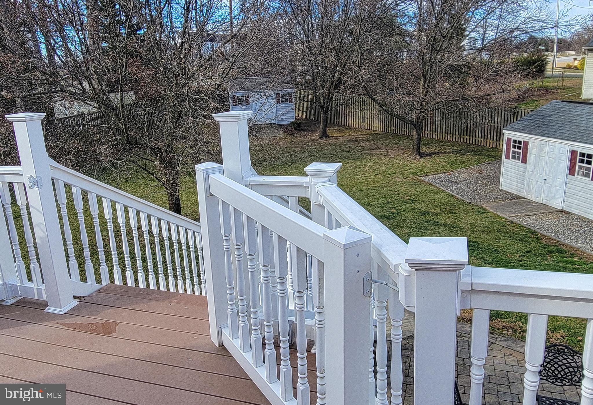 7916 Evesboro Drive Severn, MD 21144 - Photo 26 of 30 view from deck of 2 sheds