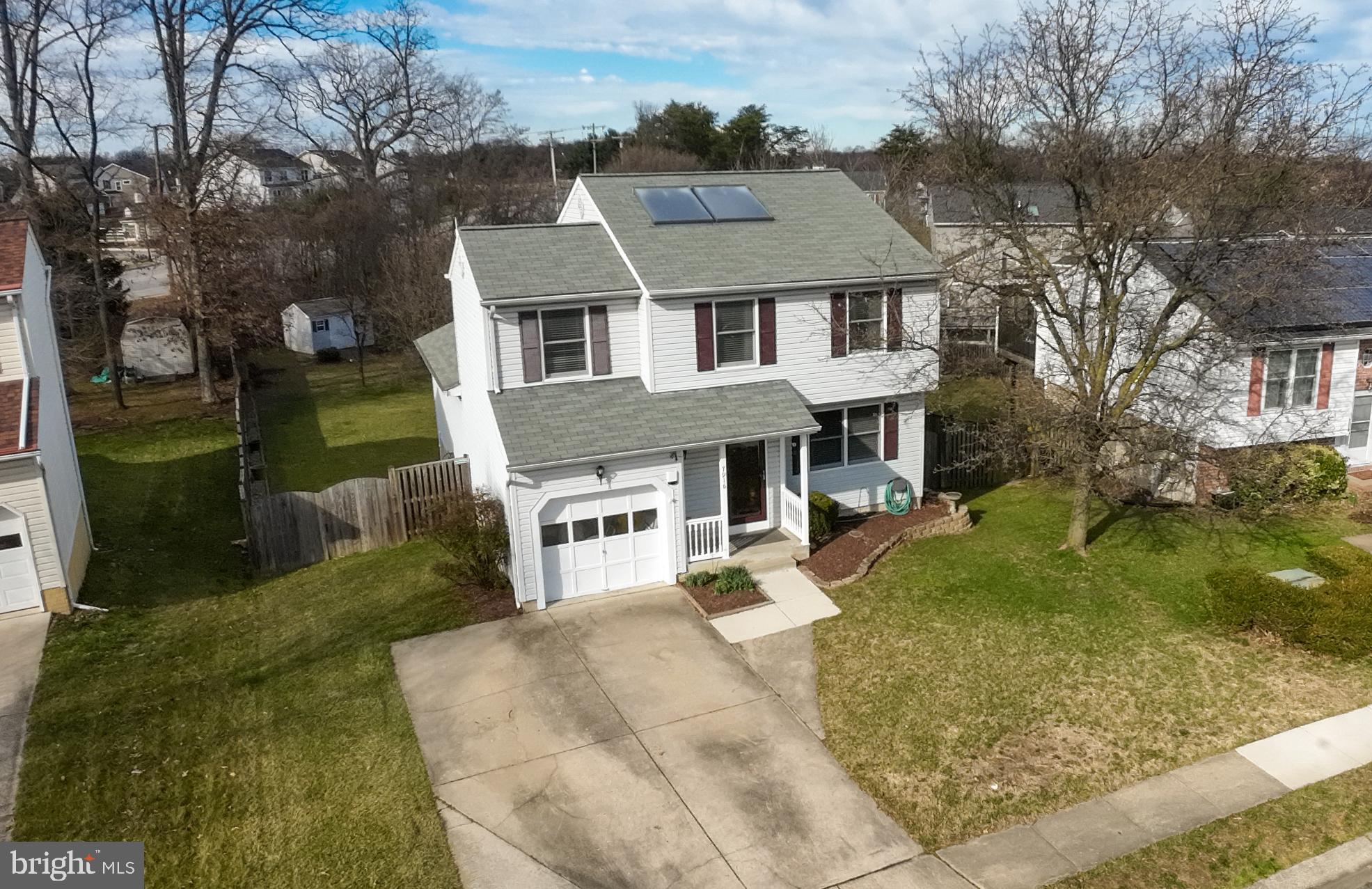 7916 Evesboro Drive Severn, MD 21144 - Photo 29 of 30 drone frony view