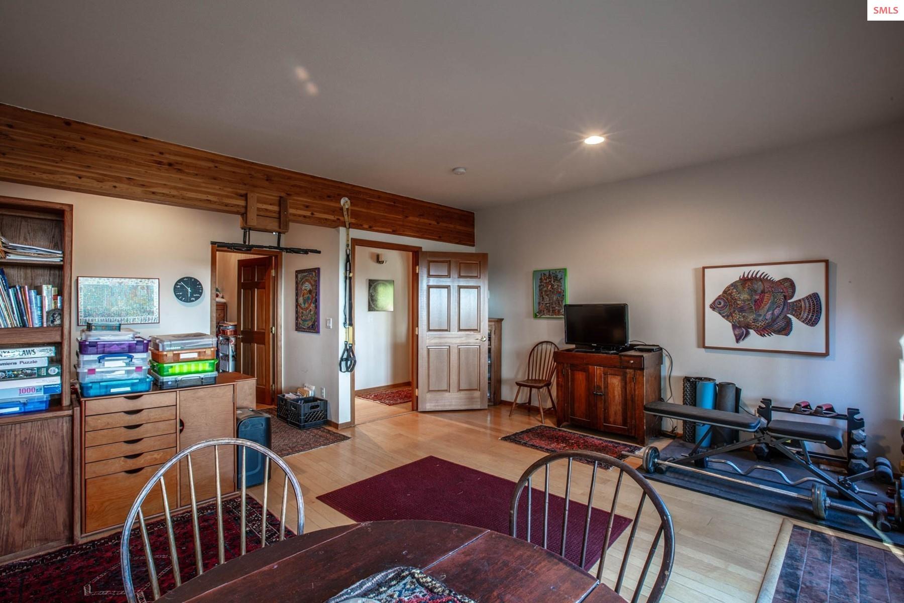 25 Inspiration Way Sandpoint, ID 83864 - Photo 54 of 76 Spacious room currently used as office and workout areas