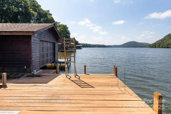 a view of house with ocean view