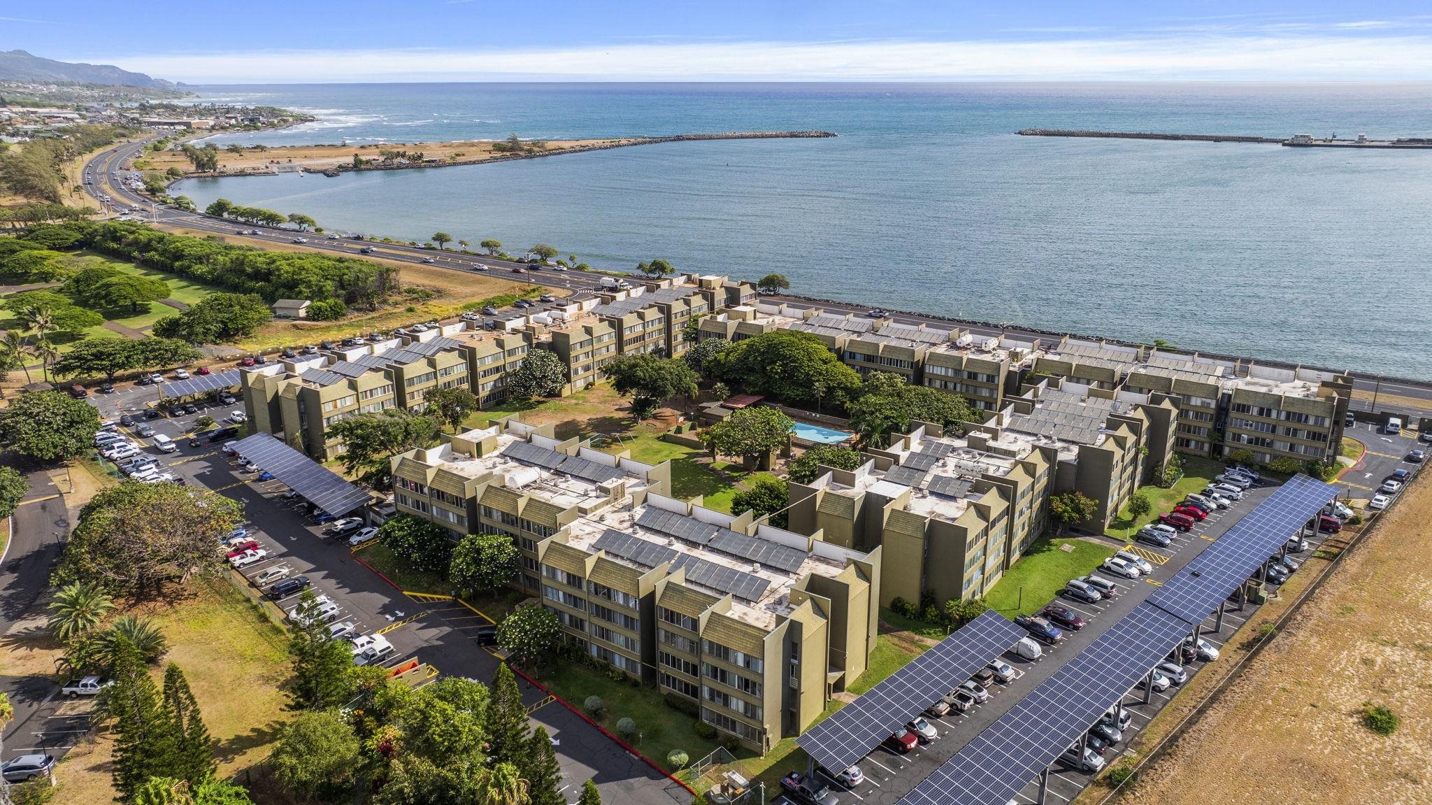 111 Kahului Beach Road, Unit D402 Kahului, HI 96732 - Photo 26 of 35 a view of a city with an ocean