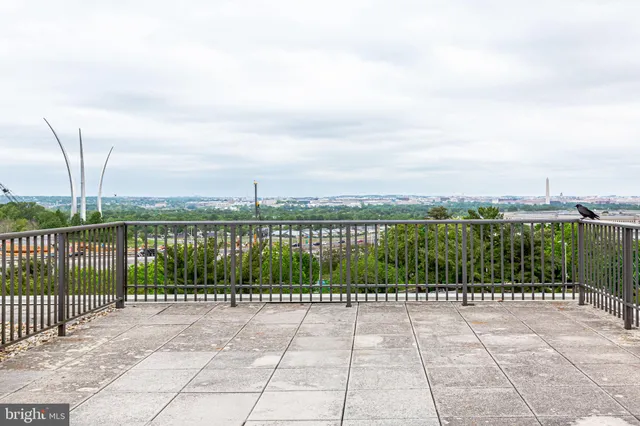a view of a city and lake