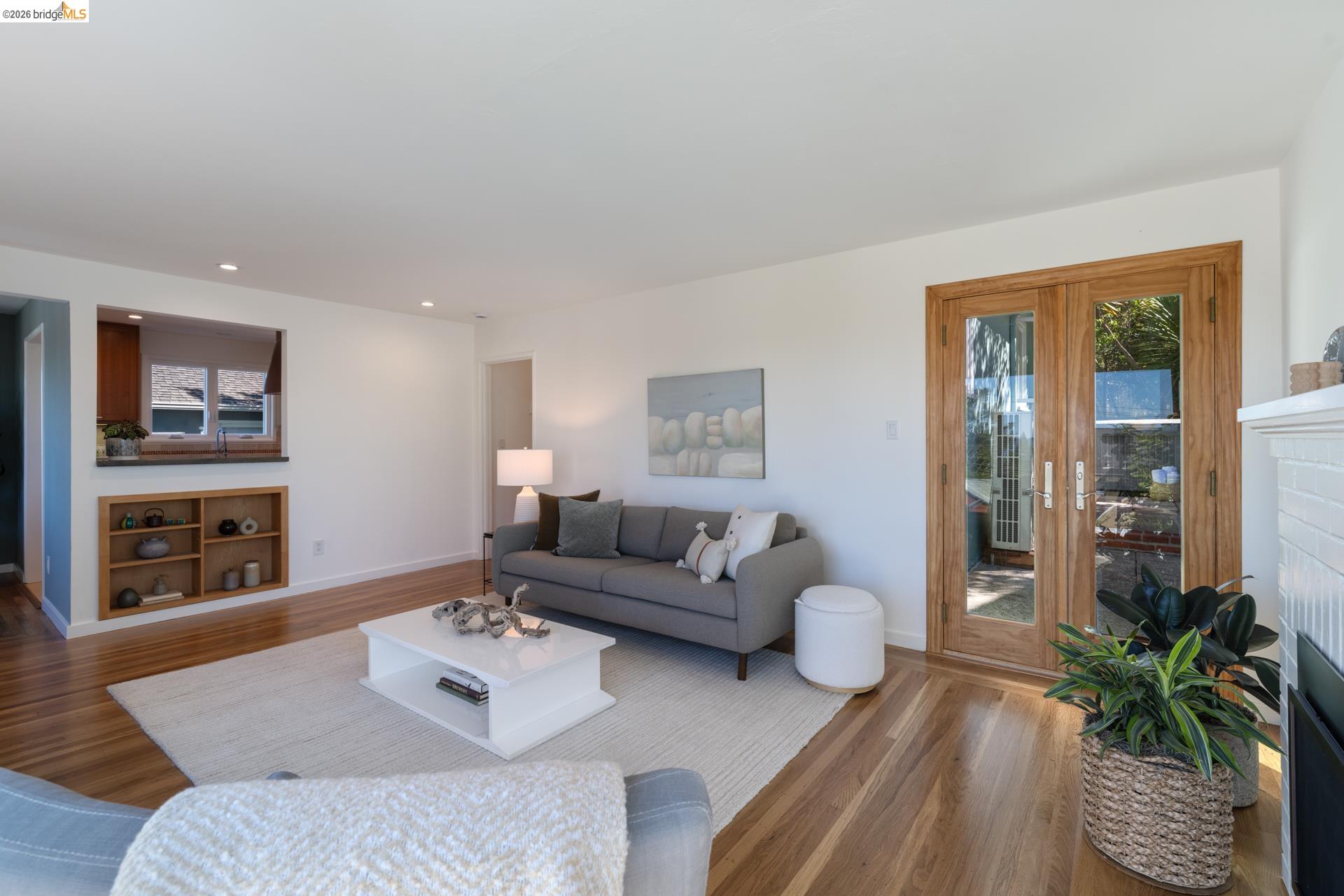 49 Windsor Avenue Kensington, CA 94708 - Photo 14 of 60 a living room with furniture and wooden floor