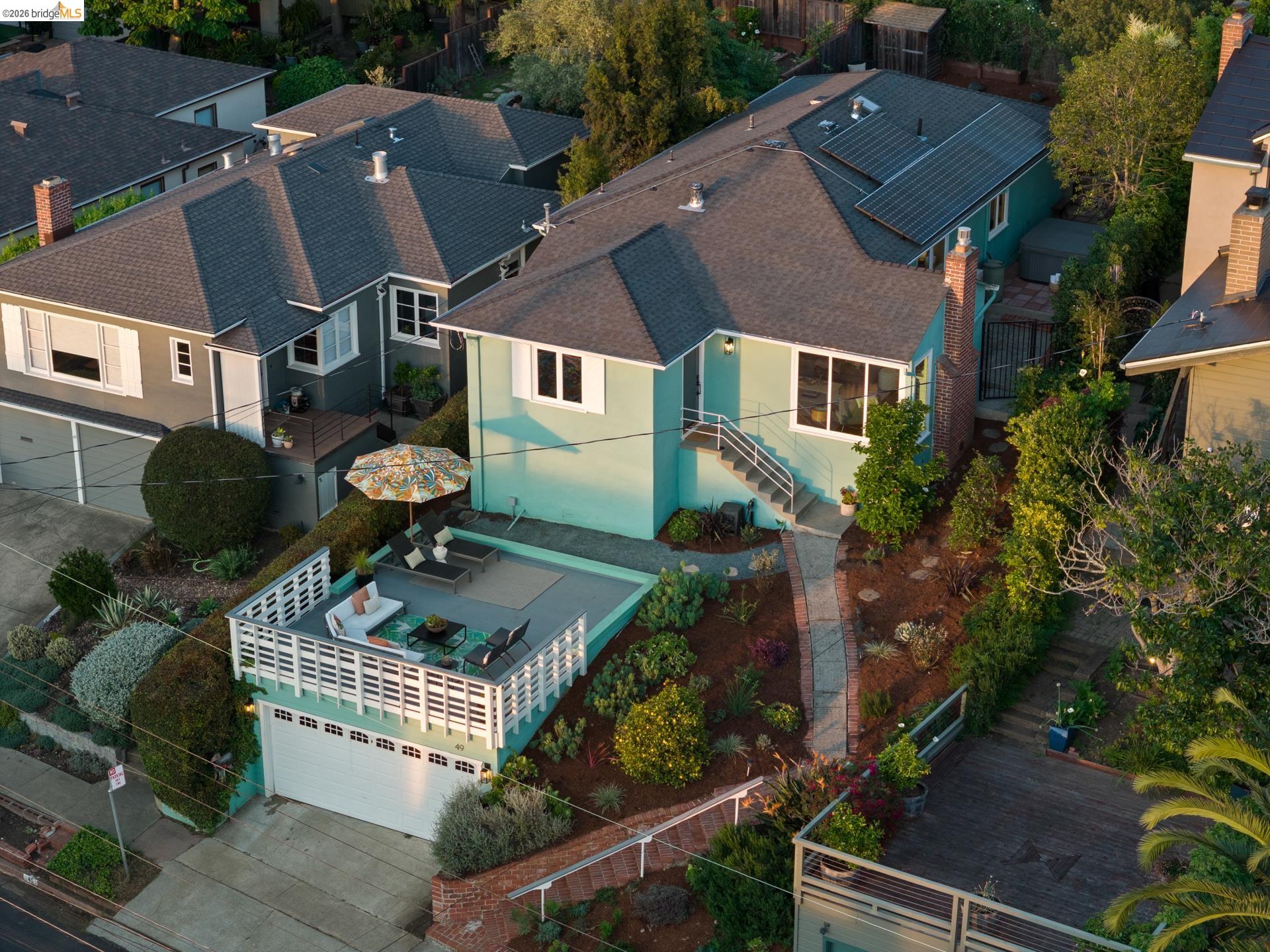 49 Windsor Avenue Kensington, CA 94708 - Photo 53 of 60 a front view of a house with garden
