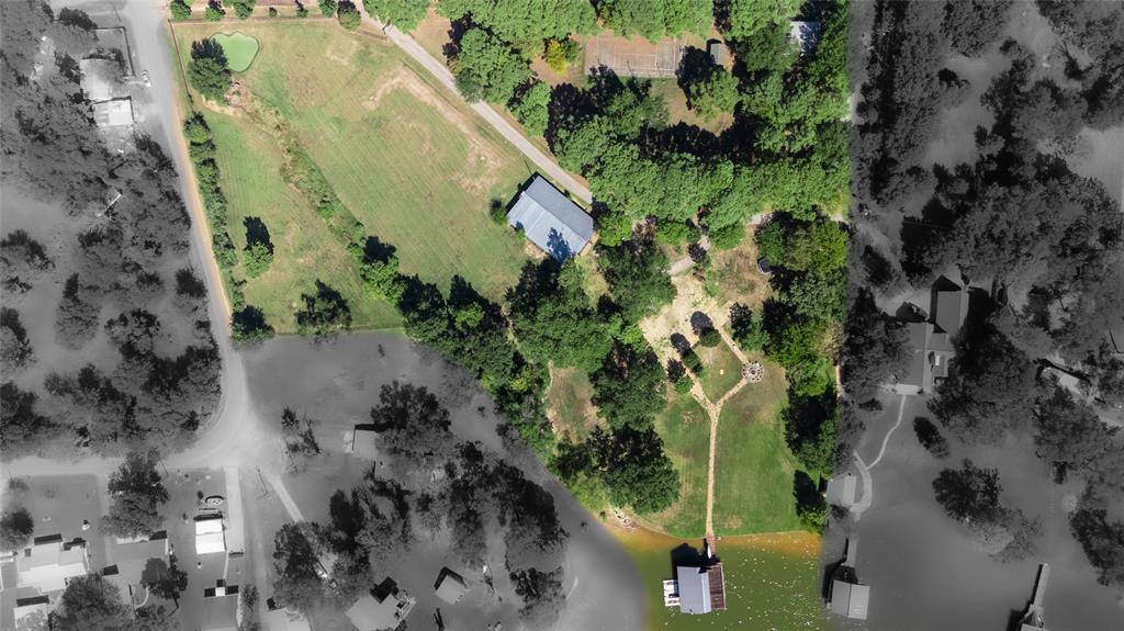 100 Letha Road Trinidad, TX 75163 - Photo 22 of 38 a aerial view of a house with a yard