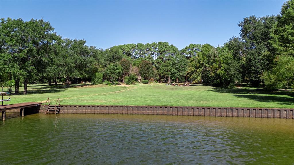 100 Letha Road Trinidad, TX 75163 - Photo 27 of 38 a view of a lake with a yard