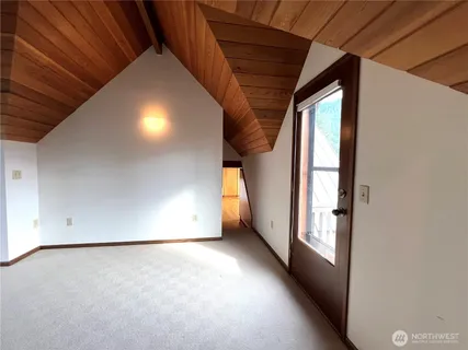 a front view of a house with a outdoor space