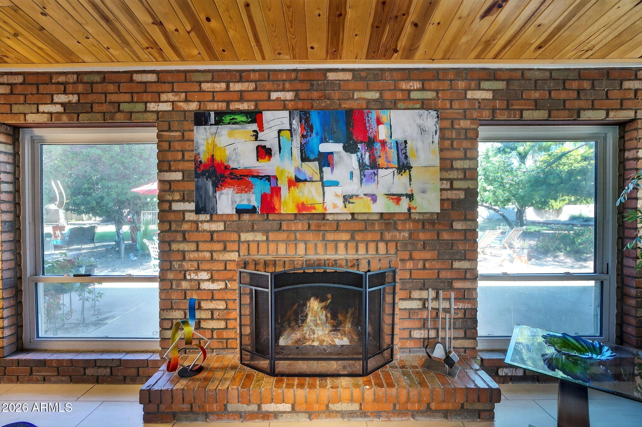 6968 West Calavar Road Peoria, AZ 85381 - Photo 10 of 65 Fireplace