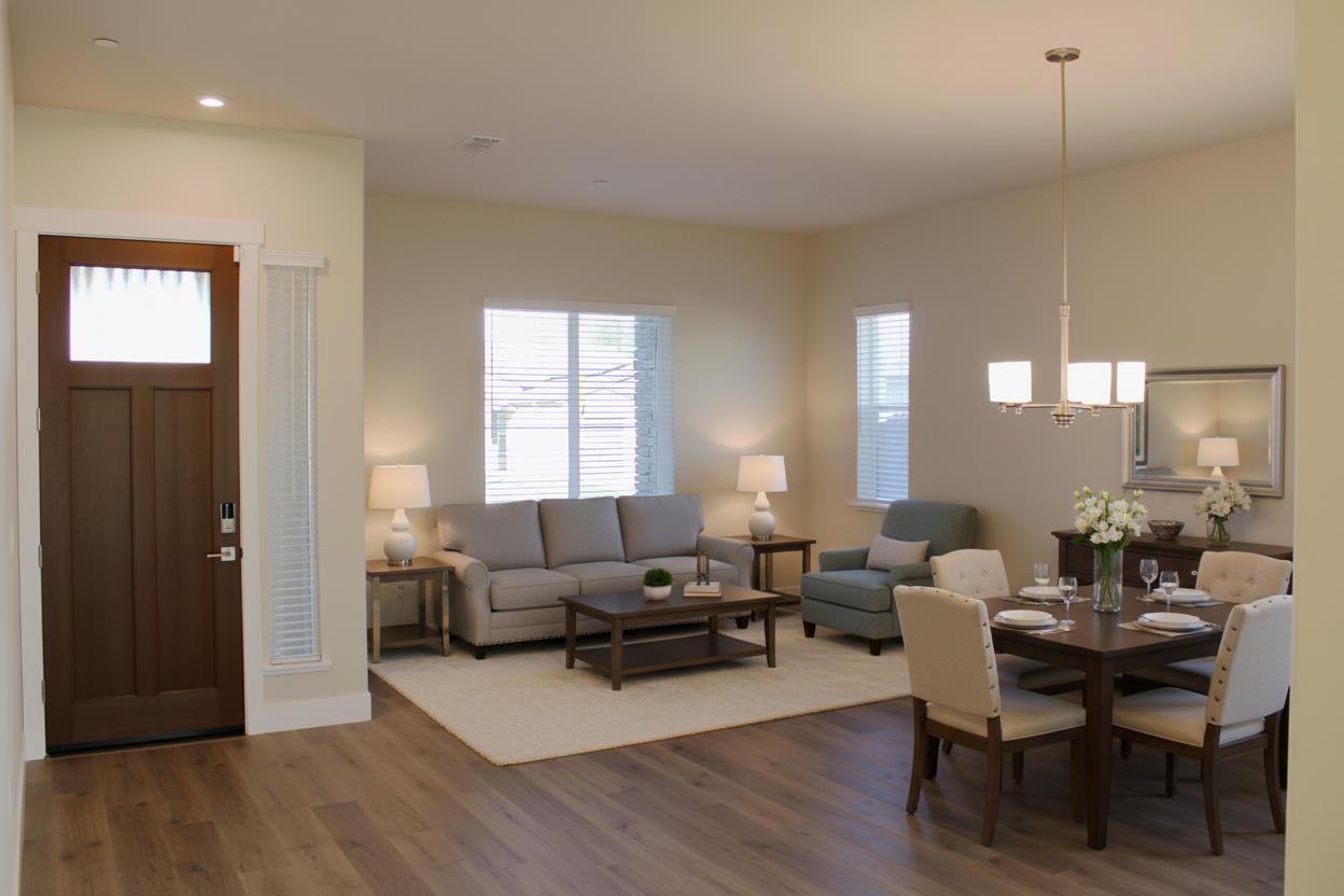 5526 Kamala Way Fair Oaks, CA 95628 - Photo 2 of 10 a living room with furniture and wooden floor