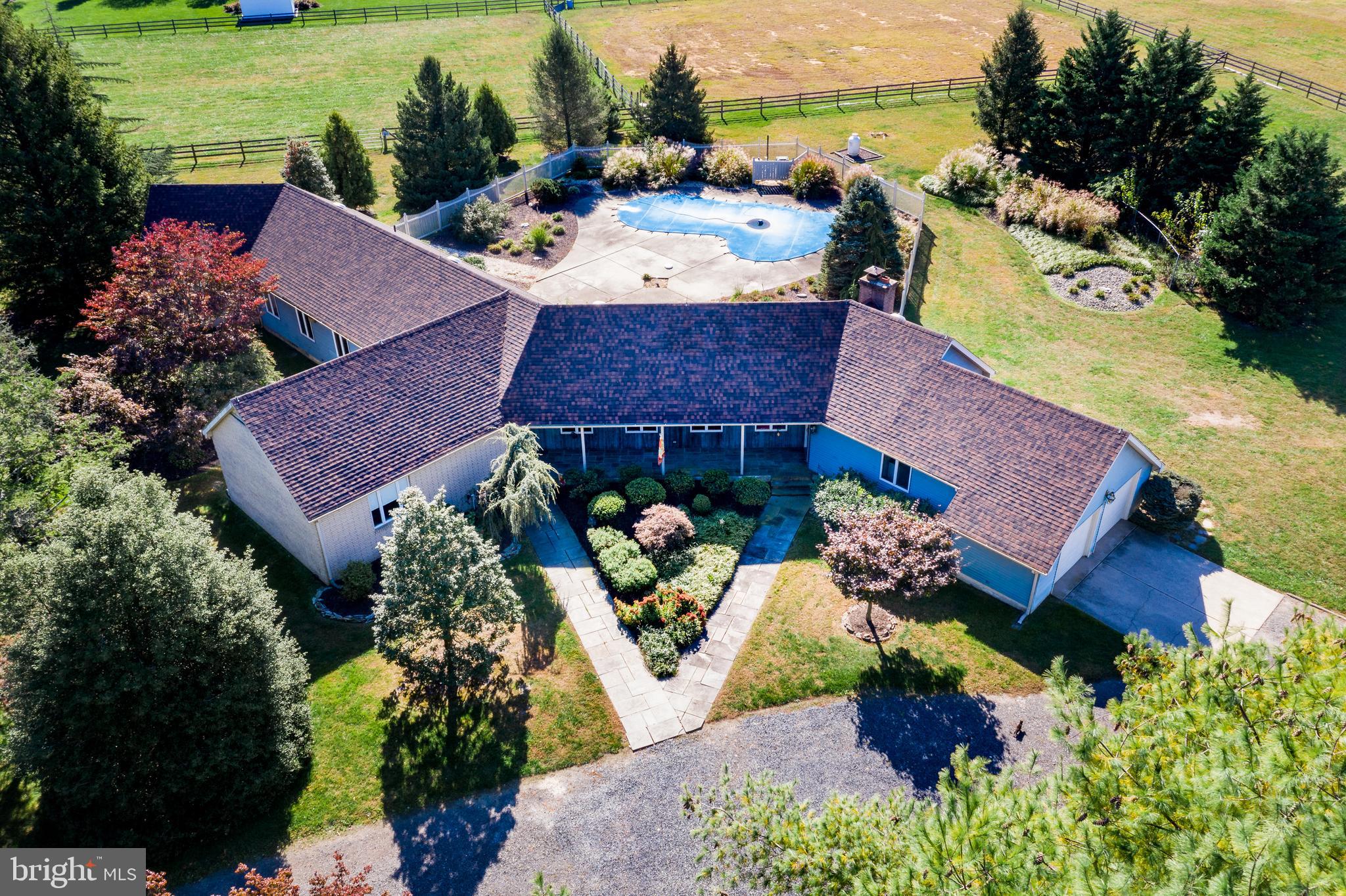 5 Bedroom 3.5 bath home on 10 Acres.