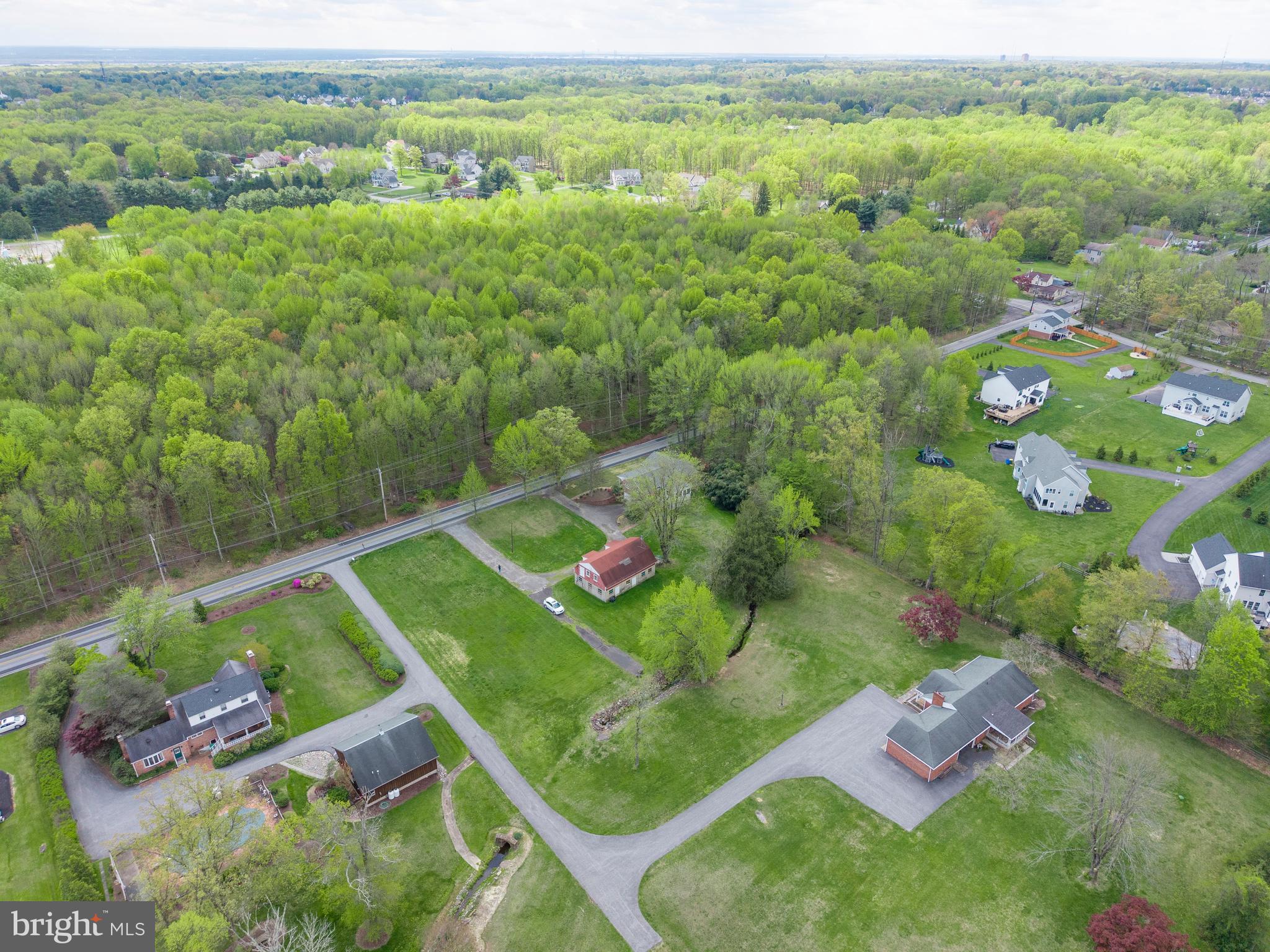 3463 Garnet Mine Road Garnet Valley, PA 19060 - Photo 35 of 38 an aerial view of residential houses with outdoor space