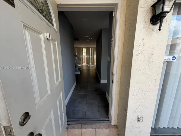 a view of a hallway