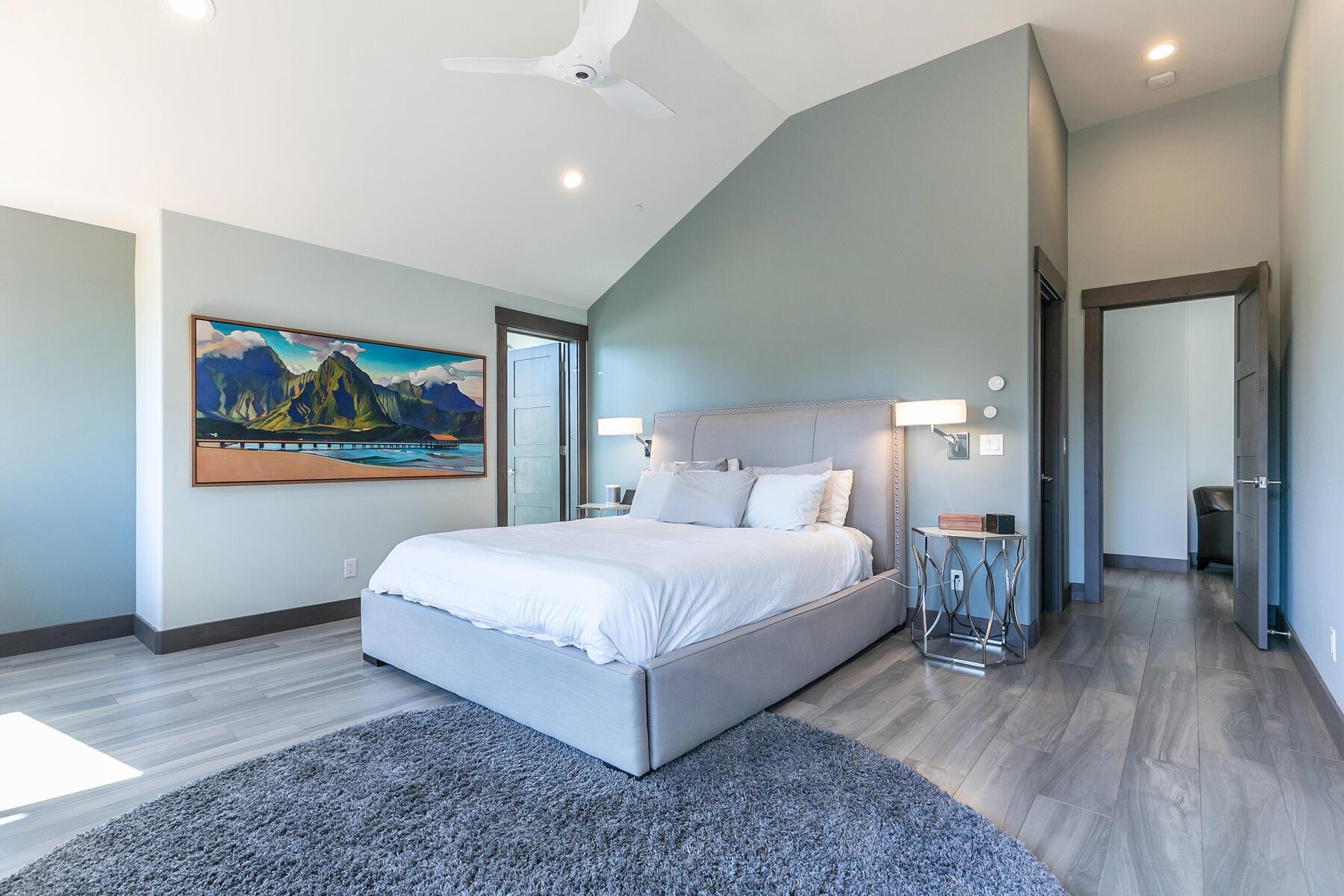 11863 Coburn Drive Truckee, CA 96161 - Photo 13 of 21 a bedroom with a large bed and a painting on the wall