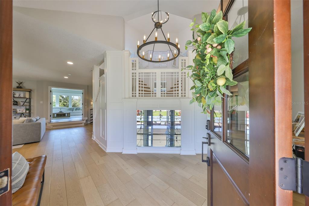 945 Bunker View Drive Apollo Beach, FL 33572 - Photo 11 of 92 a view of an entryway with wooden floor