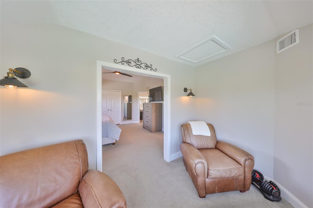 945 Bunker View Drive Apollo Beach, FL 33572 - Photo 46 of 92 a living room with furniture and a mirror
