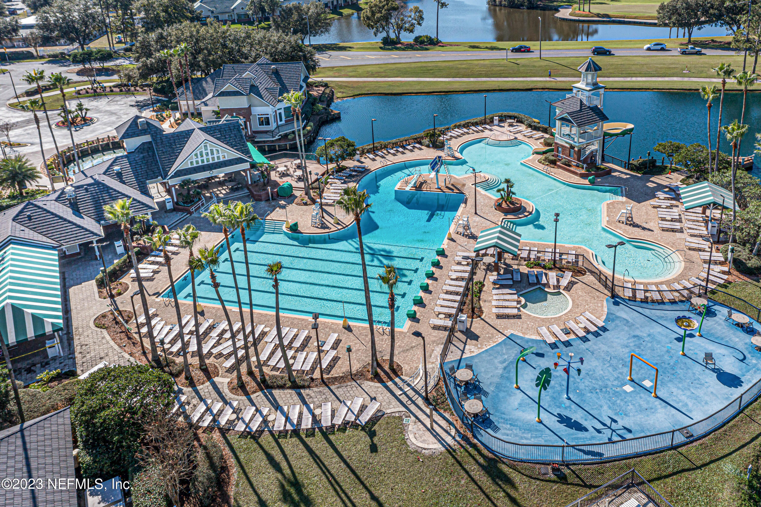1614 Pinecrest Drive Fleming Island, FL 32003 - Photo 60 of 86 an aerial view of a house patio swimming pool and outdoor seating